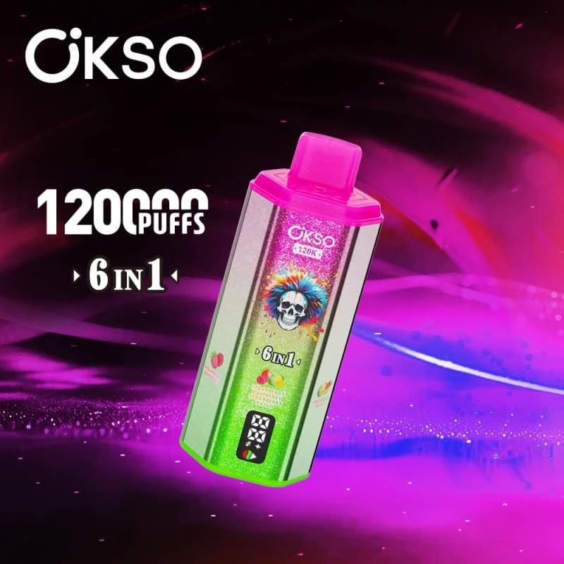 Okso 120k Puffs 6in1 best
