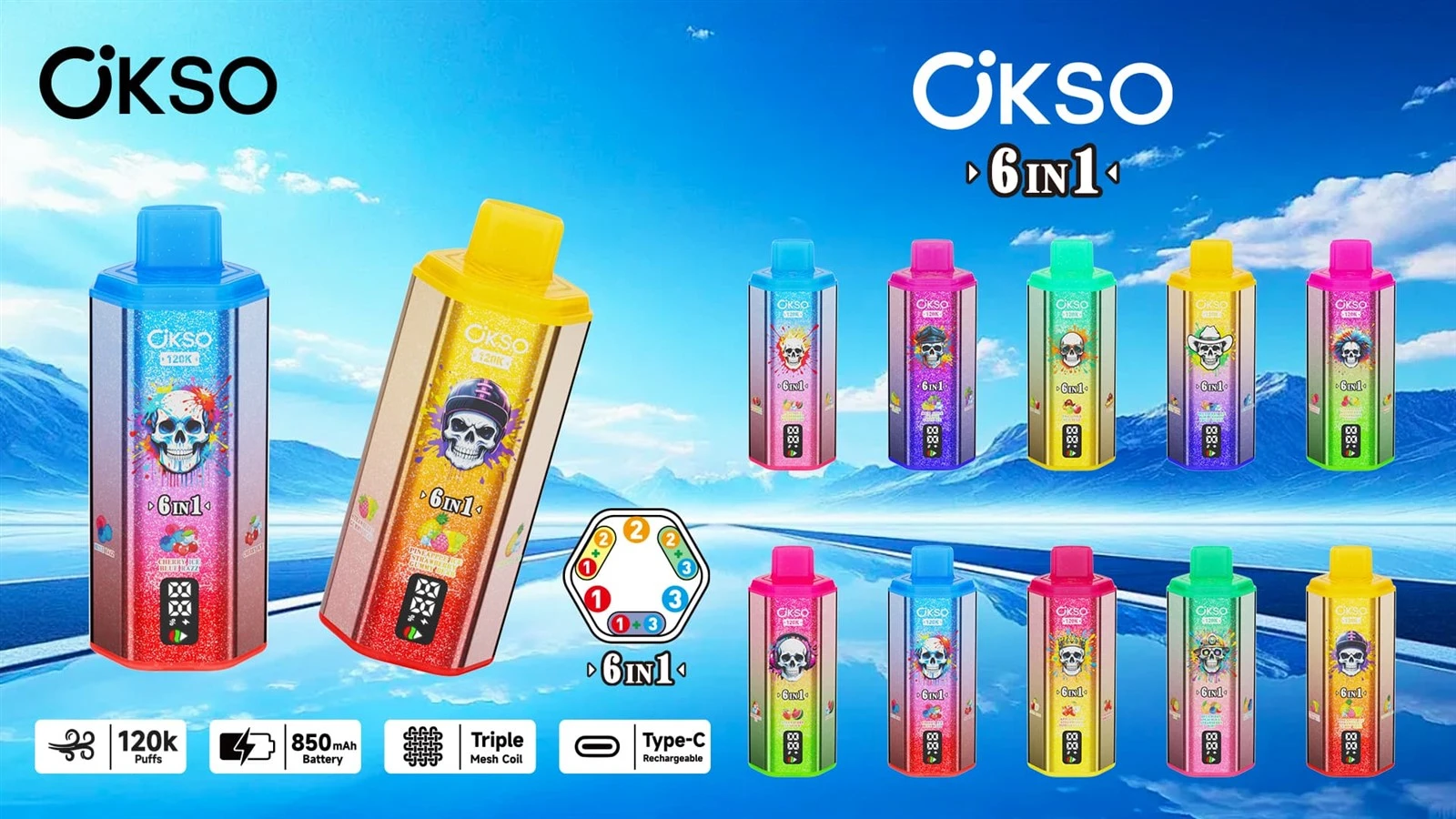 okso 120k puffs 6in1 1 2 okso 120k puffs 6in1 1 2